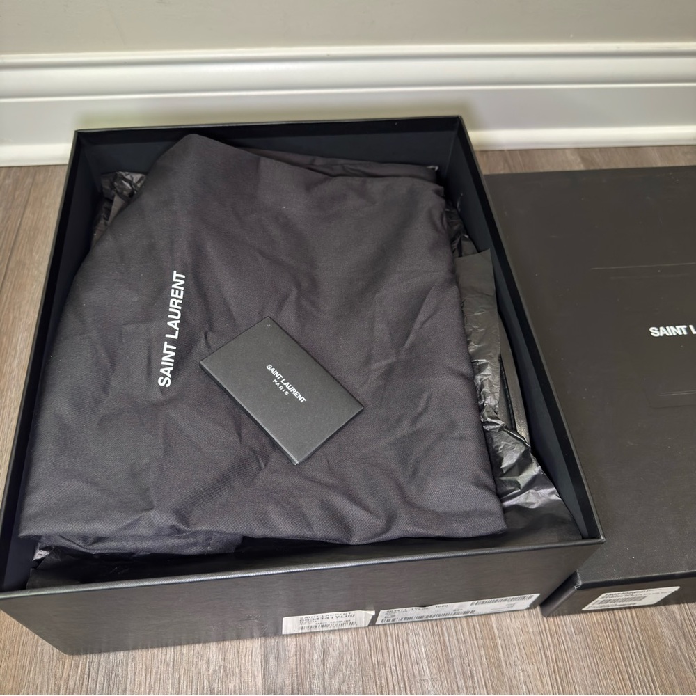 Saint Laurent Wyatt 30 Jodhpur Marrakesh Nero Black Leather Boots with Strap - Picture 13 of 16